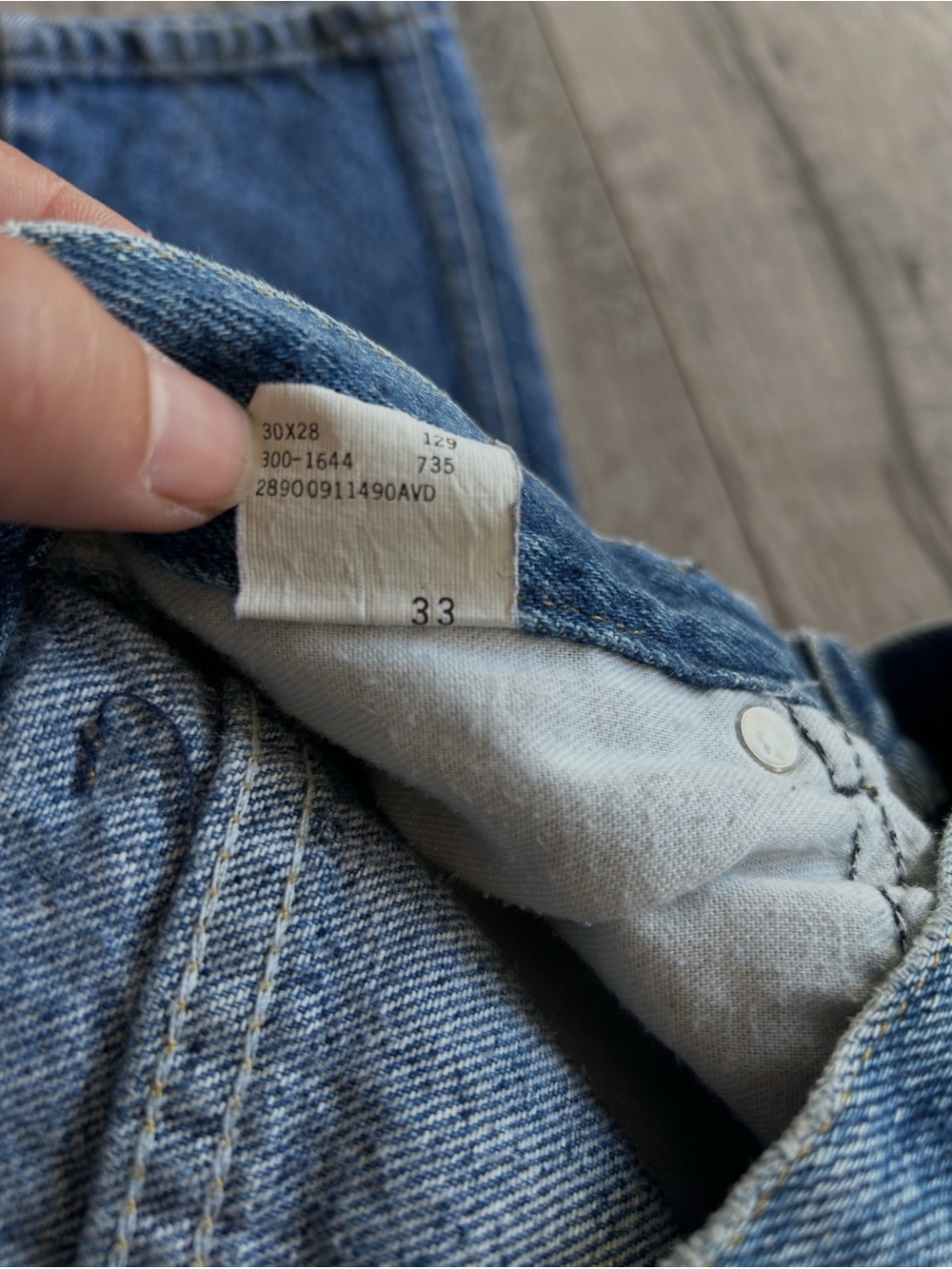 Lee Rider’s Vintage Blue Denim Jeans - Picture 9 of 10